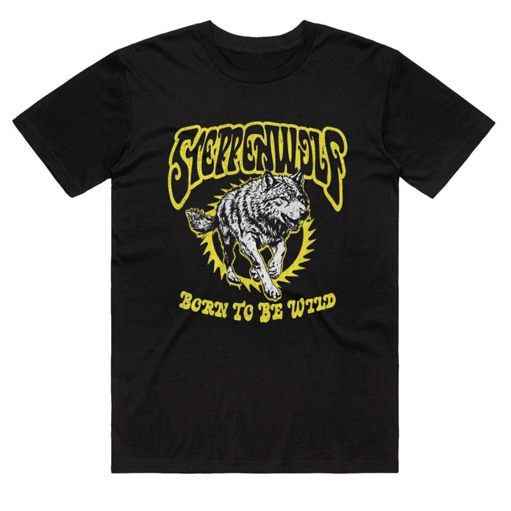 Steppenwolf Born To Be Wild Wolf Classic Rock Graphic Unisex T-Shirt 90